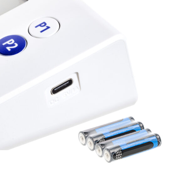 NOVAMA B+ Kompaktný ramenný tlakomer s intuitívnym ovládaním a adaptérom USB-C