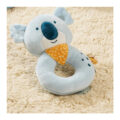 Miniland Mäkká senzorická hrkálka Koala – Textilná hračka pre bábätká od 0m+