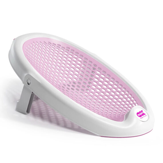 OK BABY Lehátko do vane skladacie mäkké protišmykové Jelly 0–8m Pink