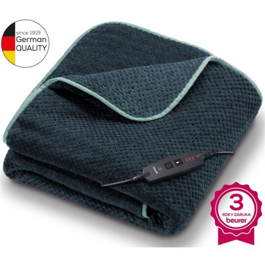 Vyhrievacia deka BEURER HD 65 Dark Grey (limitovaná edícia26)