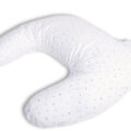 BABYMATEX Vankúš na dojčenie polohovací miniRelax Jersey 150cm Hviezdičky