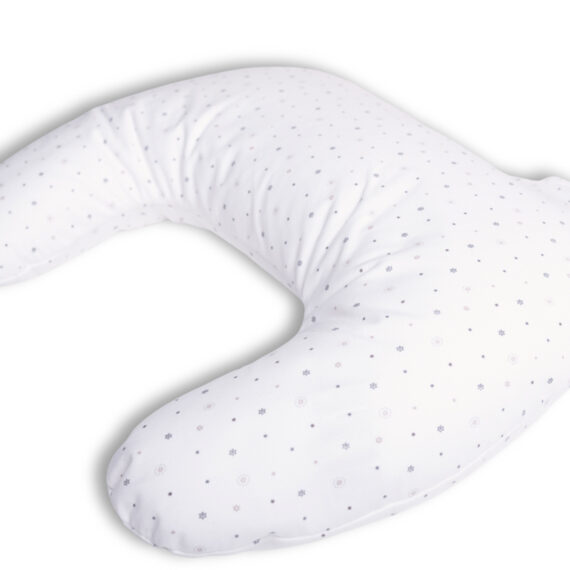 BABYMATEX Vankúš na dojčenie polohovací miniRelax Jersey 150cm Hviezdičky