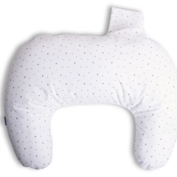 BABYMATEX Vankúš na dojčenie polohovací miniRelax Jersey 150cm Hviezdičky