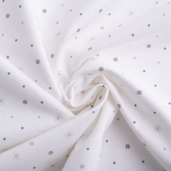 BABYMATEX Obliečky nepremokavé Jersey 100x135cm, 40x60cm Hviezdičky