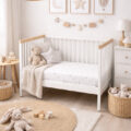 BABYMATEX Plachta napínacia Jersey 60x120cm Hviezdičky