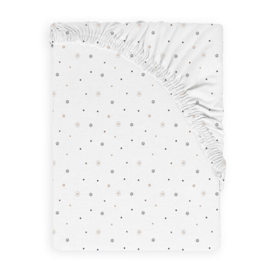 BABYMATEX Plachta napínacia Jersey 60x120cm Hviezdičky