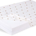 BABYMATEX Plachta napínacia Jersey 60x120cm Medvedík
