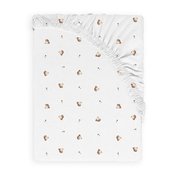 BABYMATEX Plachta napínacia Jersey 60x120cm Medvedík