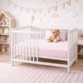 BABYMATEX Plachta napínacia Jersey 60x120cm staroružová
