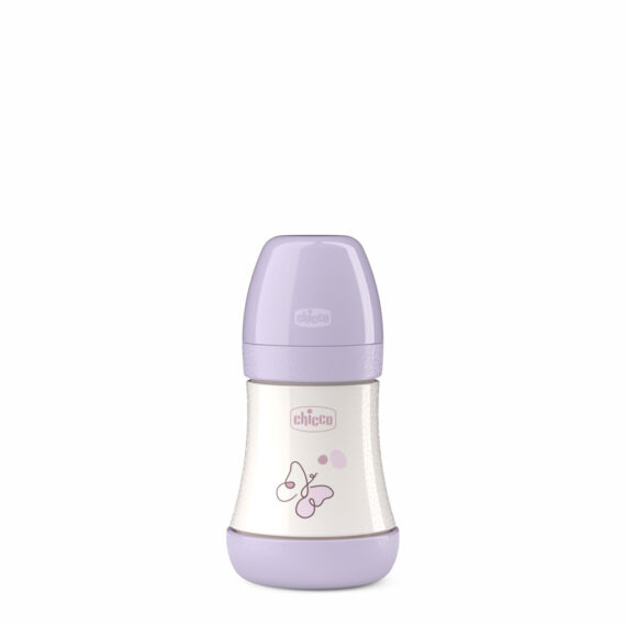 CHICCO Fľaša dojčenská antikoliková Perfect5 150 ml dievča pomalý prietok 0m+