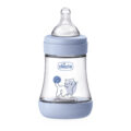 CHICCO Fľaša dojčenská antikoliková Perfect5 150 ml chlapec pomalý prietok 0m+