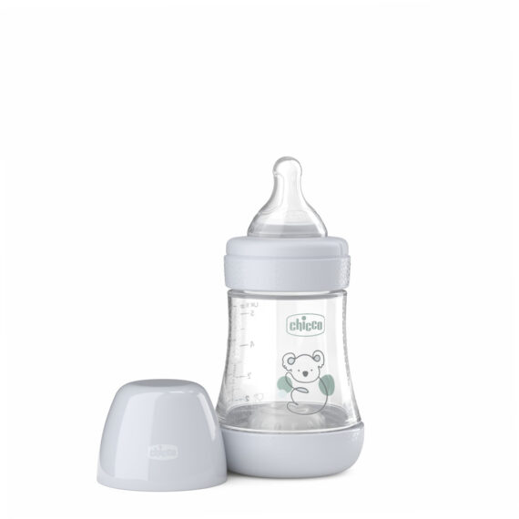 CHICCO Fľaša dojčenská antikoliková Perfect5 150 ml neutral pomalý prietok 0m+