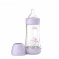 CHICCO Fľaša dojčenská antikoliková Perfect5 240 ml dievča stredný prietok 2m+