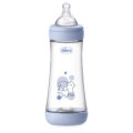 CHICCO Fľaša dojčenská antikoliková Perfect5 300 ml chlapec rýchly prietok 4m+