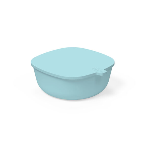CHICCO Miska s vekom stohovateľná blue 6m+