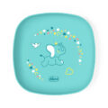 CHICCO Set jedálenský - miska a tanier blue 12m+