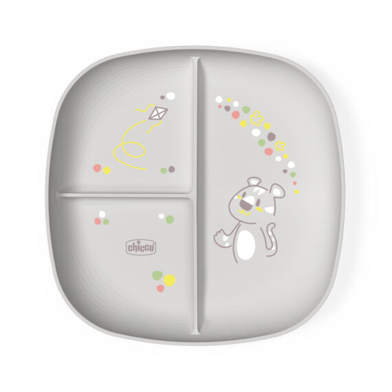 CHICCO Tanier delený grey 12m+