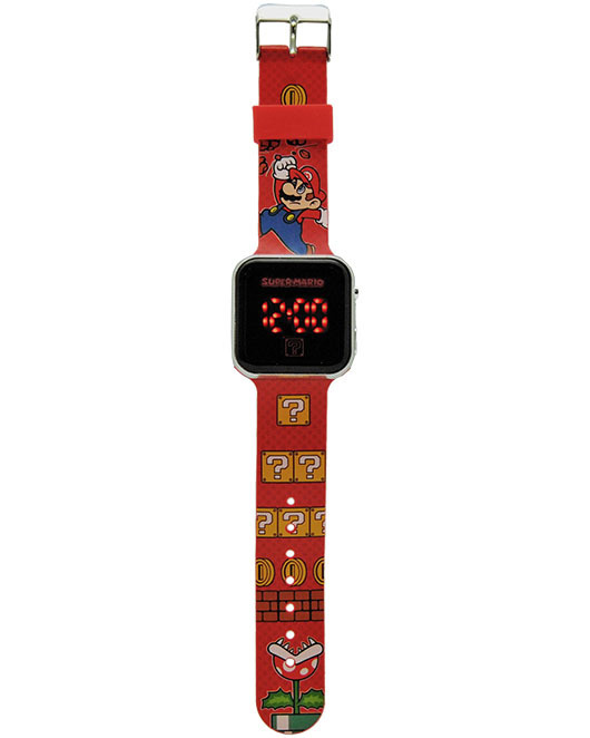 Kids Euroswan Digitálne LED hodinky - Super Mario