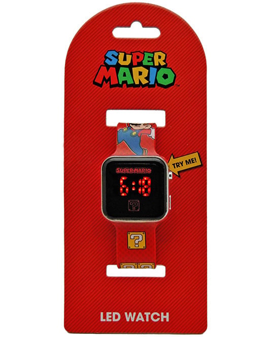 Kids Euroswan Digitálne LED hodinky - Super Mario