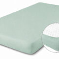 BABYMATEX Plachta napínacia Jersey 60x120cm Sage Green
