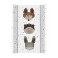 CEBA BABY Podložka prebaľovacia 2-hranná s pevnou doskou (50x70) Basic Cute Animals