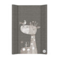 CEBA BABY Podložka prebaľovacia 2-hranná s pevnou doskou (50x70) Basic Friendly Giraffe