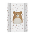CEBA BABY Podložka prebaľovacia 2-hranná s pevnou doskou (50x70) Bear Buddy