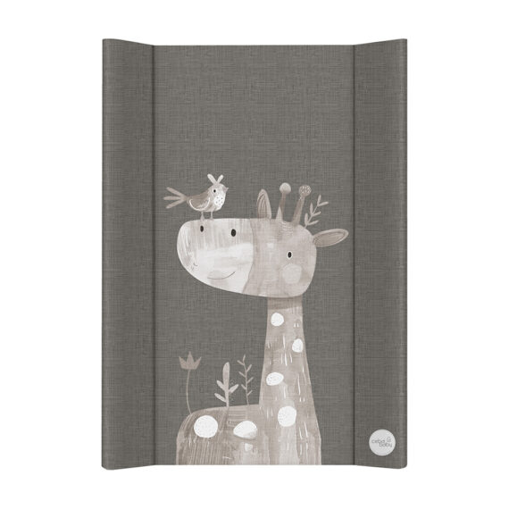 CEBA BABY Podložka prebaľovacia 2-hranná s pevnou doskou (50x70) Ultra Light Friendly Giraffe