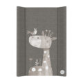 CEBA BABY Podložka prebaľovacia 2-hranná s pevnou doskou (50x70) Ultra Light Friendly Giraffe