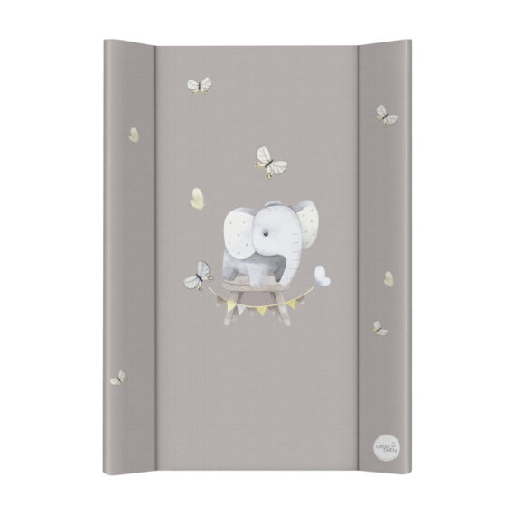 CEBA BABY Podložka prebaľovacia 2-hranná s pevnou doskou (50x70) Ultra Light Little Elephant