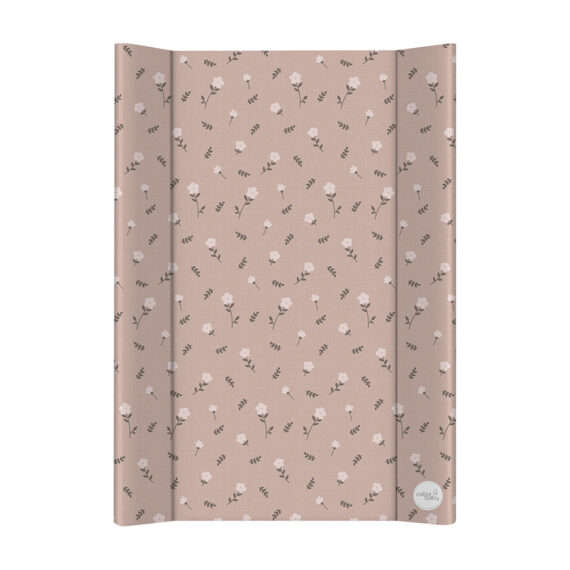 CEBA BABY Podložka prebaľovacia 2-hranná s pevnou doskou (50x70)Ultra Light Petite Blossoms