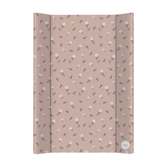 CEBA BABY Podložka prebaľovacia 2-hranná s pevnou doskou (50x70)Ultra Light Petite Blossoms