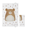 CEBA BABY Podložka prebaľovacia cestovná (60x40) Basic Bear Buddy