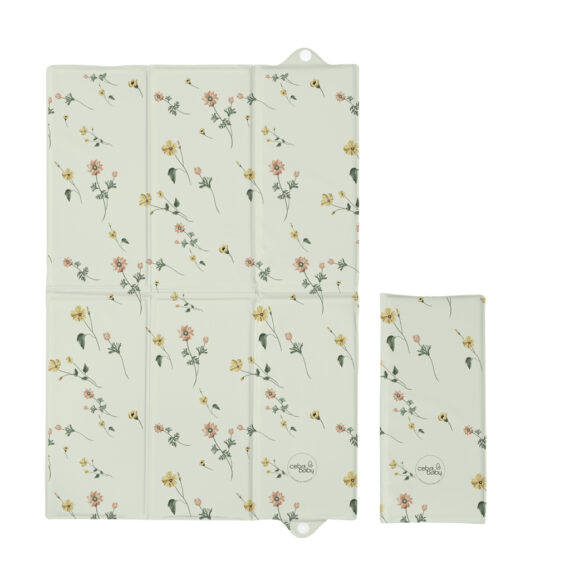 CEBA BABY Podložka prebaľovacia cestovná (60x40) Basic Floral Breeze