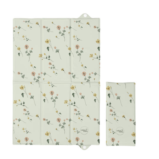 CEBA BABY Podložka prebaľovacia cestovná (60x40) Basic Floral Breeze