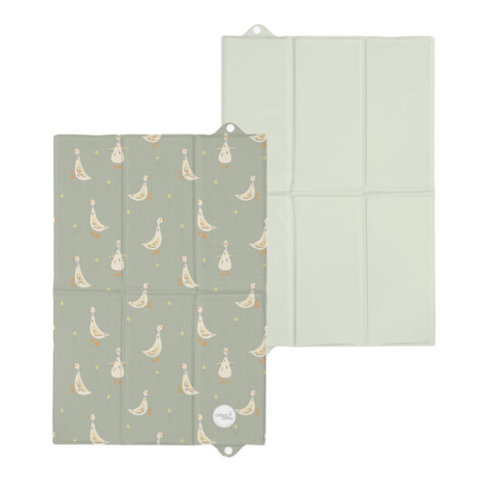 CEBA BABY Podložka prebaľovacia cestovná (60x40) Basic Little Ducks