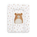 CEBA BABY Podložka prebaľovacia mäkká malá (50x70) Basic Bear Buddy