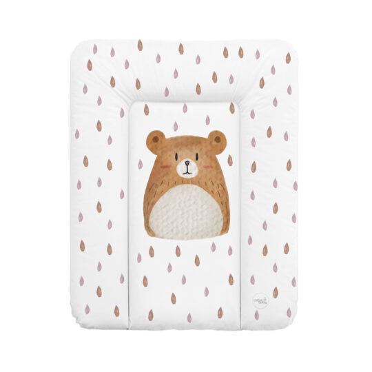 CEBA BABY Podložka prebaľovacia mäkká malá (50x70) Basic Bear Buddy