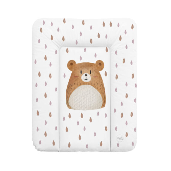 CEBA BABY Podložka prebaľovacia mäkká malá (50x70) Basic Bear Buddy