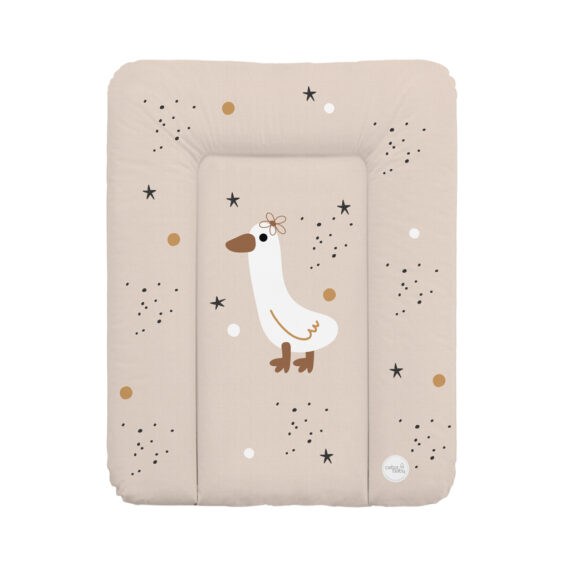 CEBA BABY Podložka prebaľovacia mäkká malá (50x70) Basic Star Duck