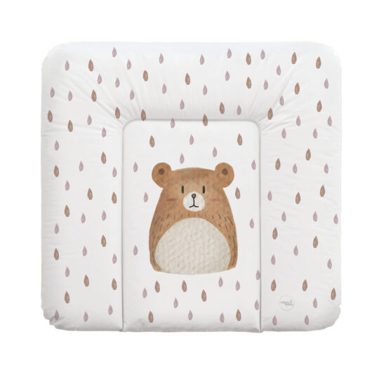CEBA BABY Podložka prebaľovacia mäkká stredná (75x72) Basic Bear Buddy