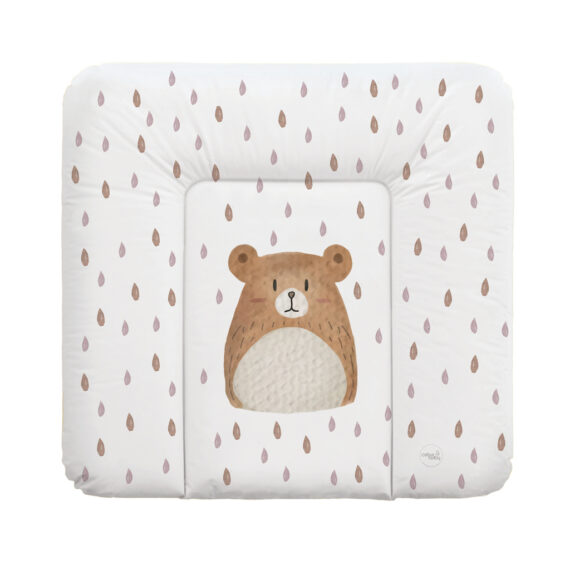 CEBA BABY Podložka prebaľovacia mäkká stredná (75x72) Basic Bear Buddy