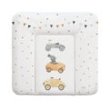 CEBA BABY Podložka prebaľovacia mäkká stredná (75x72) Basic Bunny Driver