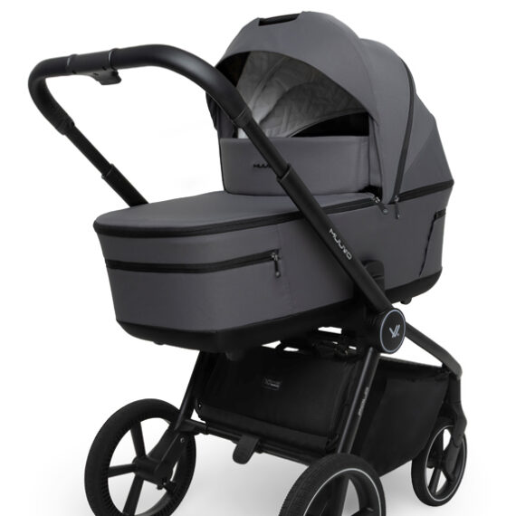 MUUVO Kočík kombinovaný 2v1 Fold Iron Graphite