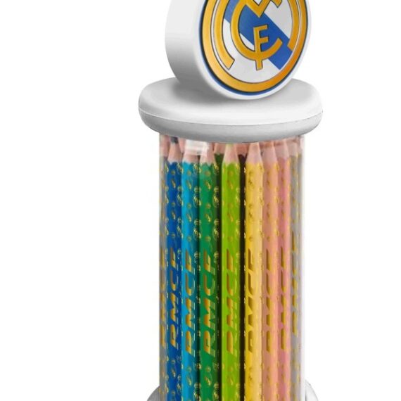 Kids Euroswan Súprava 12 farbičiek s vrchnákom Real Madrid