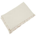 EKO Mantinel do postieľky bavlnený s volánikom Light Beige 360cm