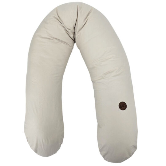 EKO Vankúš na dojčenie bavlnený Light Beige 180cm