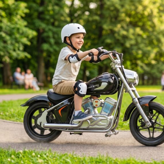 Hyper Gogo M5 Detská elektrická motorka - Čierna