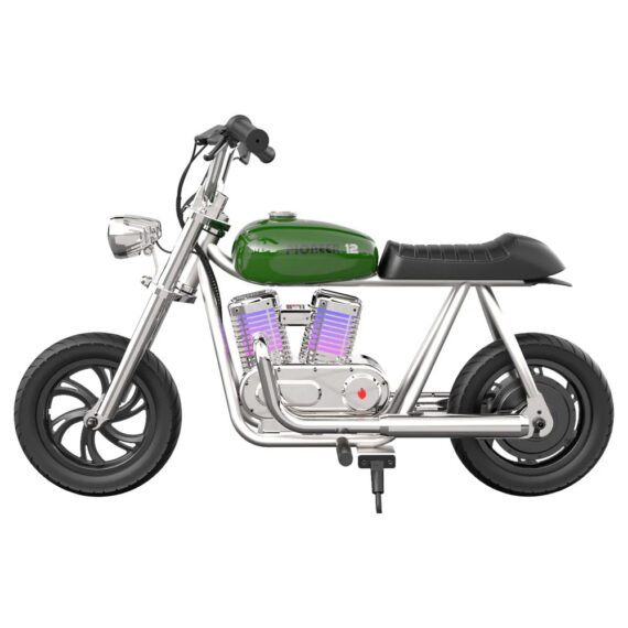 Hyper Gogo Pioneer 12 Plus Detská elektrická motorka s aplikáciou a Bluetooth – Zelená