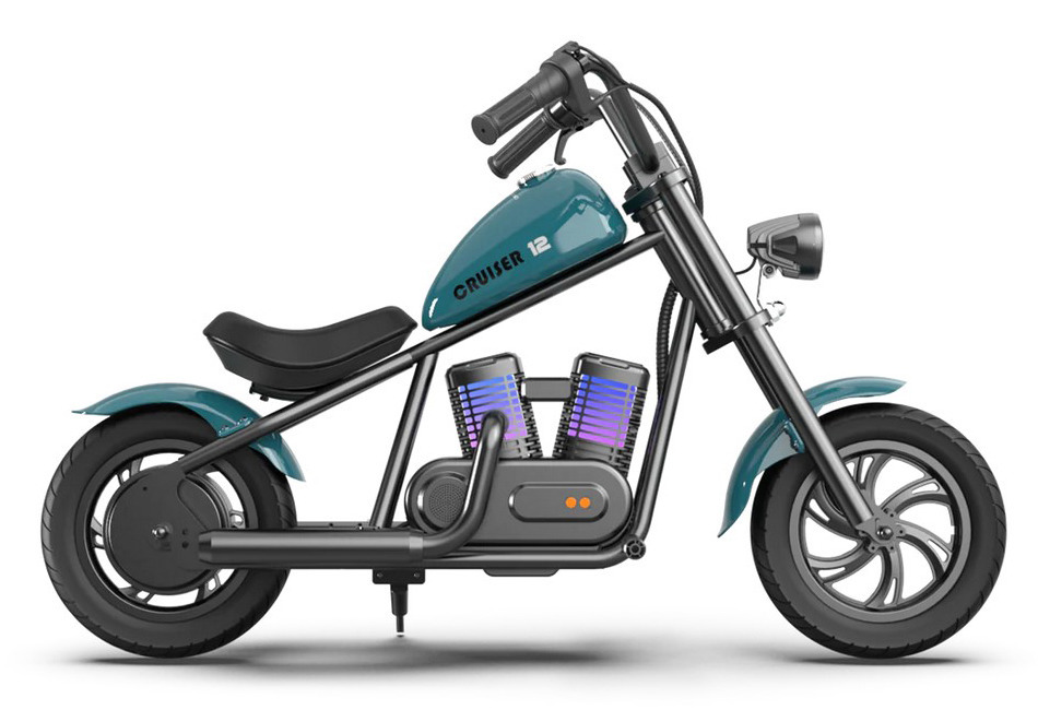 Hyper Gogo Cruiser 12 Plus Detská elektrická motorka s Bluetooth – Modrá